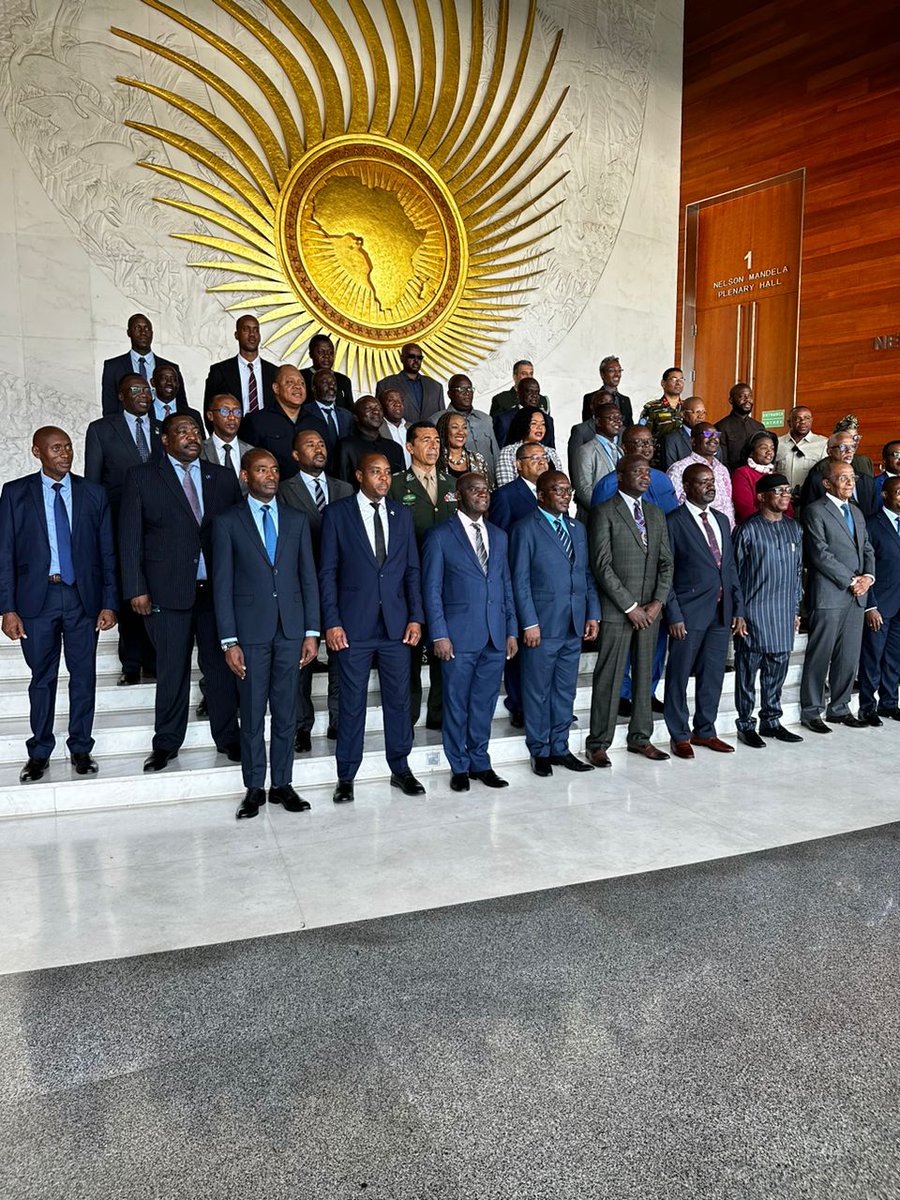 RwandaMoD's tweet photo. Today, 6 October 2023, the CDS RDF, Lt Gen MK Mubarakh attended the "MEETING OF CHIEFS OF DEFENCE OF THE QUADRIPARTITE" held in Addis Ababa, Ethiopia. https://t.co/Q5KQ1sN5x6