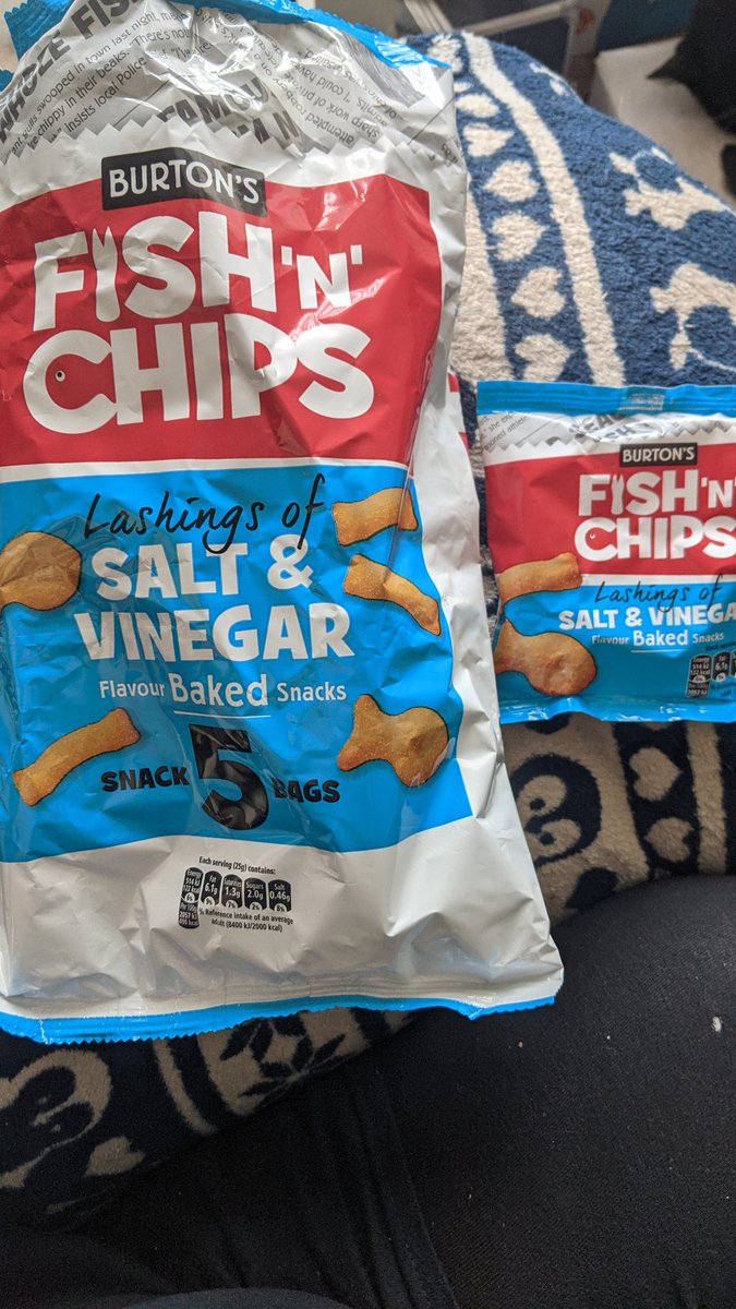 ImmortalLemon89's tweet photo. @FishnChipsSnack So I bought a multipack of your snacks and when getting to the last packet noticed it was incredibly light, turns out it was a sealed empty packet 😭 devasted! https://t.co/GlwkEEPxdp