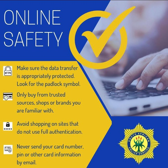 GovernmentZA's tweet photo. As the festive season is getting closer, fraudsters have increased their unscrupulous methods of tricking unsuspecting South Africans to part with their hard earned money. #Fraud #Phising #Vishing #SIMswaps #Scams https://t.co/E2d9sBRApS