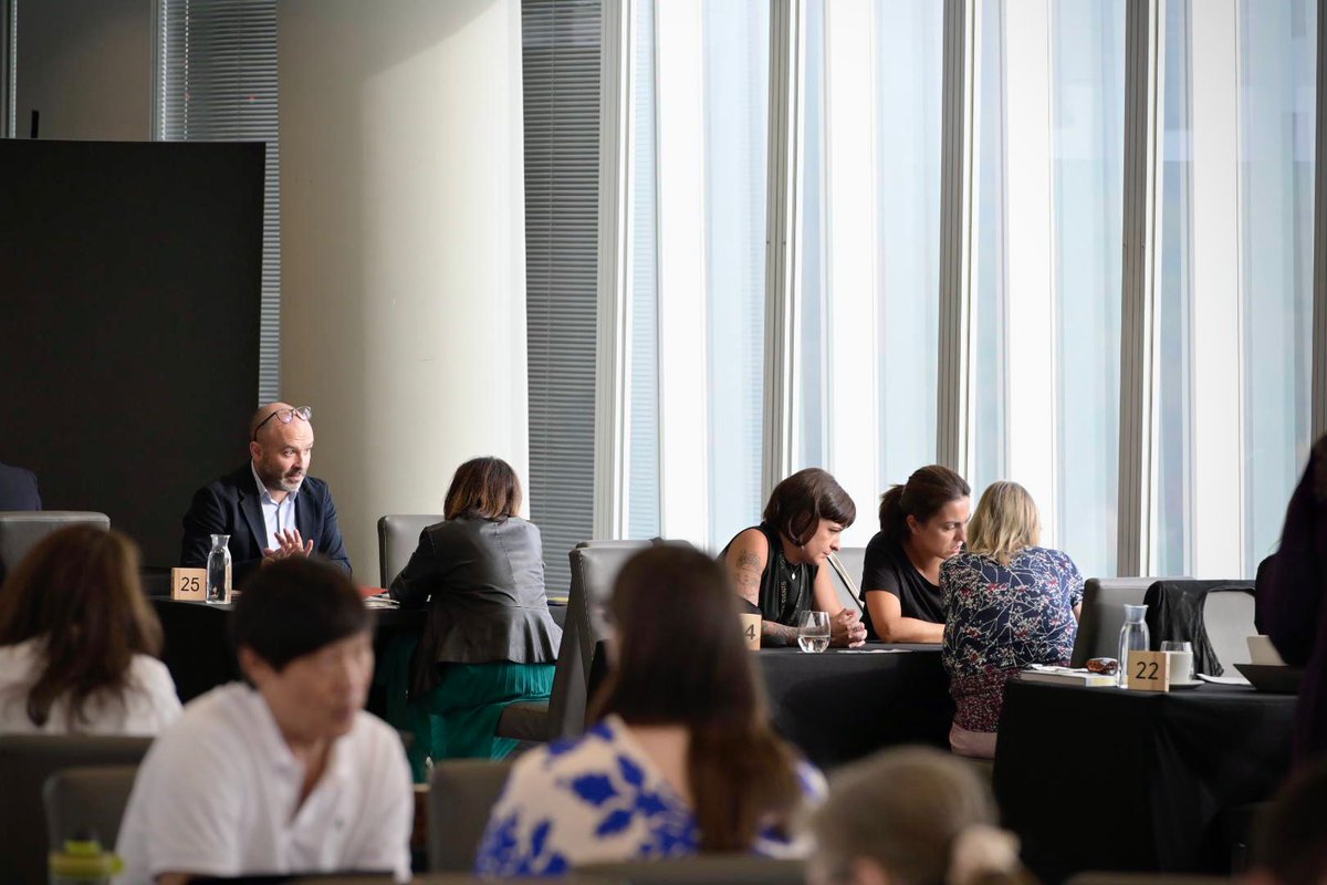 Basquetour_eus's tweet photo. 💥 Clausuramos #MeetBasqueCountry con el #WorkShop en la Torre Iberdrola de #Bilbao:
👉 Más de 60 turoperadores internacionales
👉 144 empresas turísticas vascas
👉 Más de 1.200 reuniones https://t.co/HXo4xbCluH