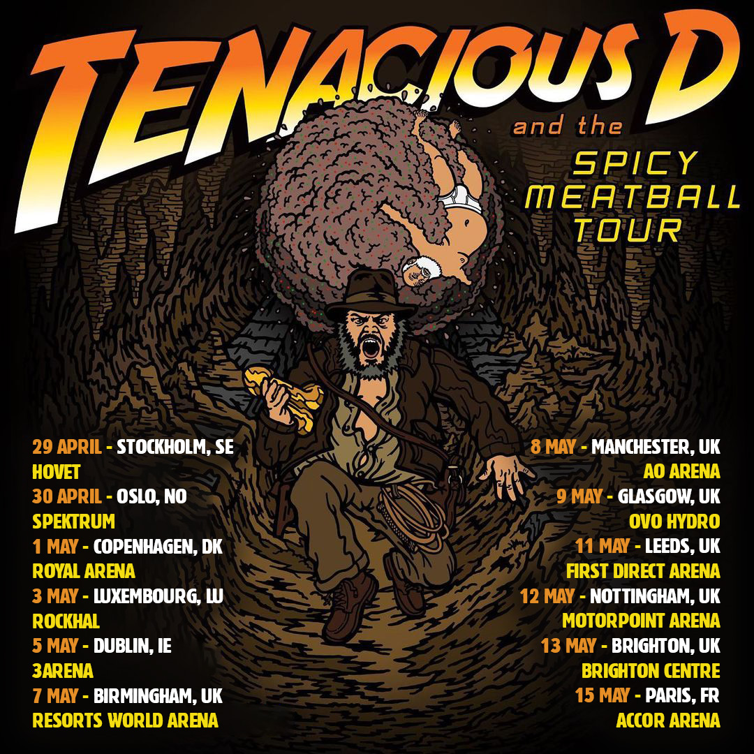 tenaciousd's tweet image. The time has come 🇸🇪 🇳🇴 🇩🇰 🇱🇺 🇮🇪 🇬🇧 🇫🇷
LET’S ROCK 🤘🏟️
Get your tickets @ TenaciousD.com/tour
📹: @taylorstephens