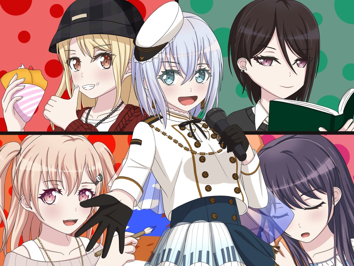 あなたはどんな秋を過ごす？
#bandoriart #バンドリ