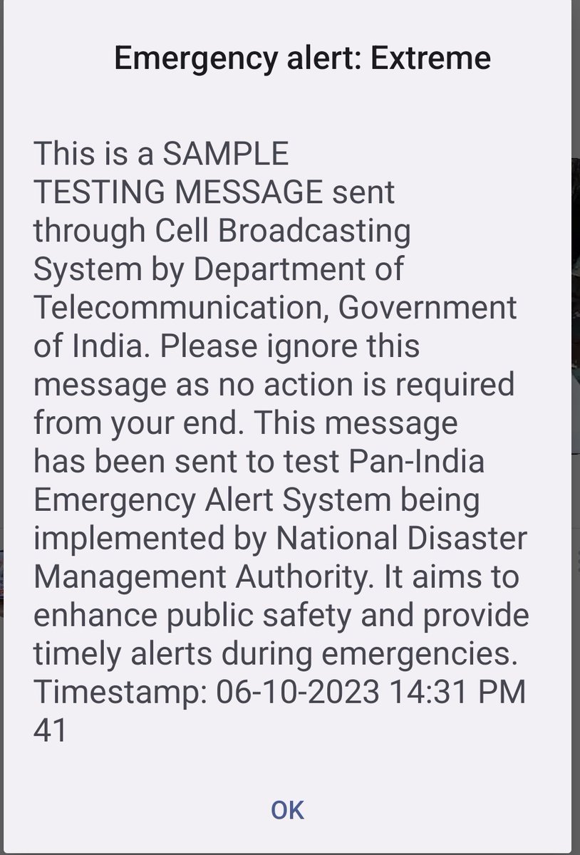 MIntrovert18's tweet image. ये Emergency alert से आप भी डर गए क्या? 

अचानक से एक साथ सभी का मोबाइल बजने लगा 😵
#panindiatest #EmergencyAlertSystem