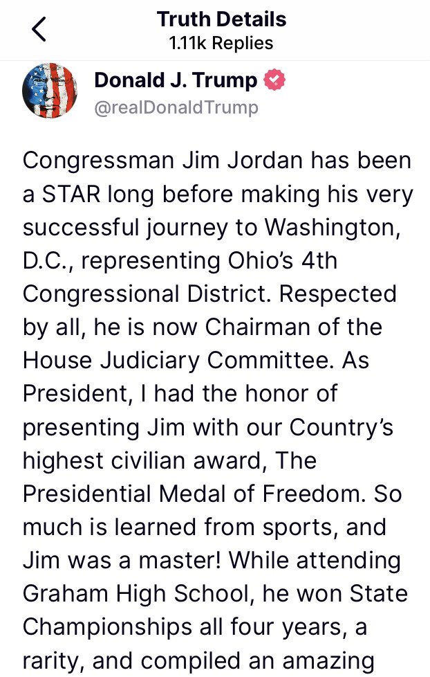 777denny_'s tweet photo. #jimjordanforspeaker
#JimJordan
#TrumpWasRightAboutEverything
#Trump
#TrumpPosts
#Trump2024 🇺🇸 https://t.co/slF80cb4Ec