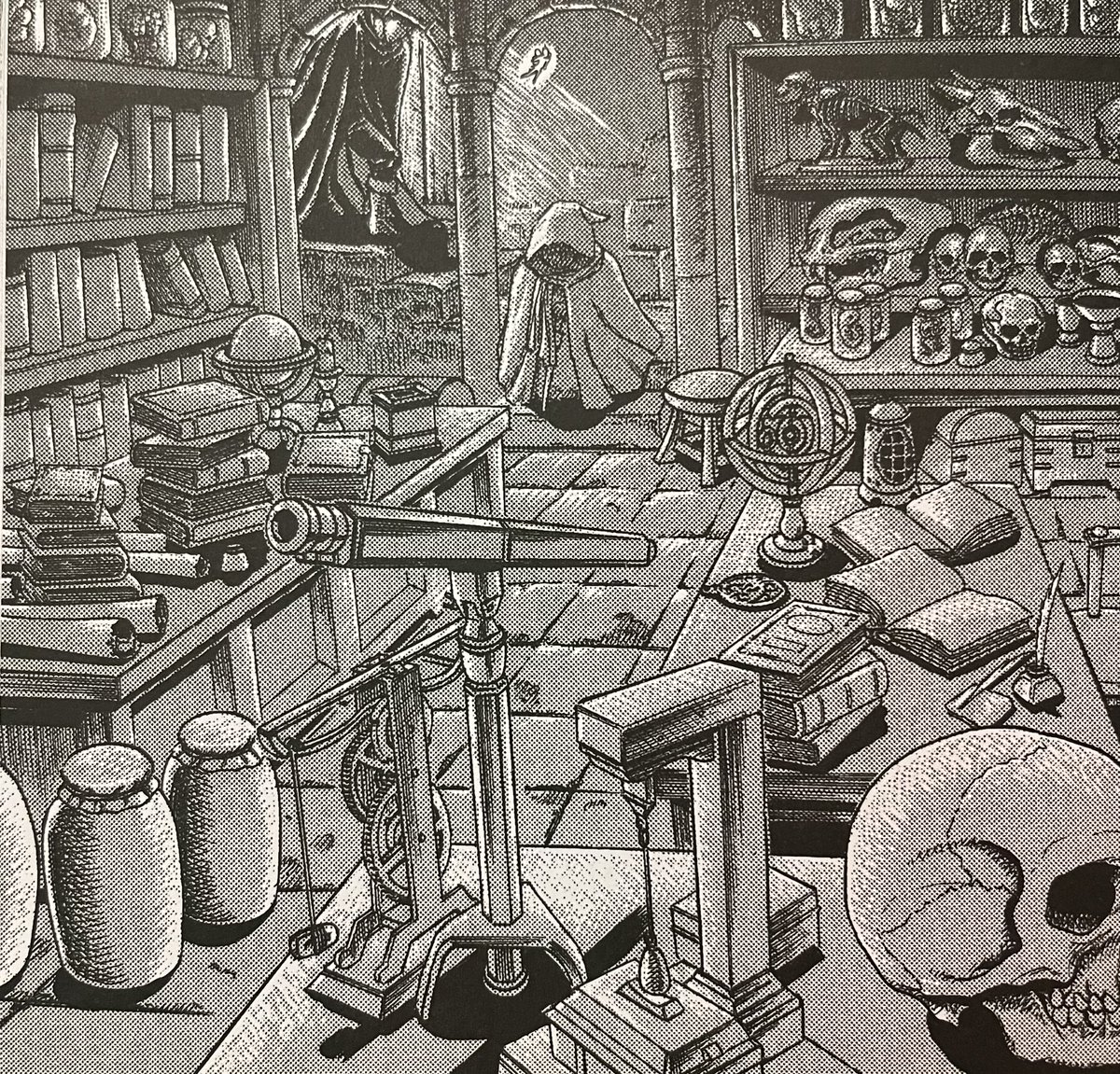 skywise1978's tweet photo. When you’re reading #Berserk and see a wizard’s room in a comic panel that looks eerily familiar to your apartment. https://t.co/yBrHN9JfXg
