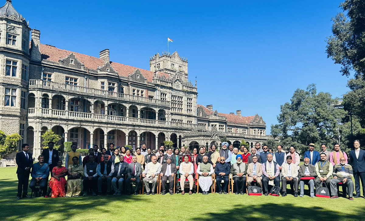 Drsubhassarkar's tweet photo. Addressed the conference on  ''Interrelationships of Indian Languages'' at @IIASShimla Indian Institute of Advance Studies, Shimla, Himachal Pradesh. https://t.co/3Misfnw38A