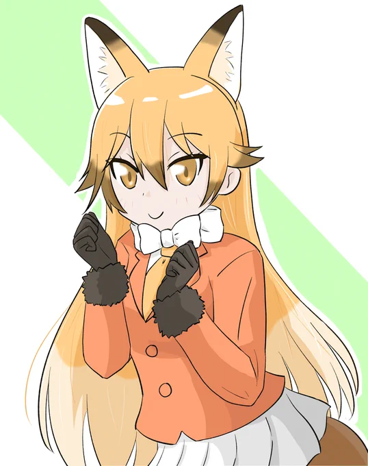 けものフレンズ キタキツネ! 本物のキツネを見てみたい #けものフレンズ3 #キタキツネ