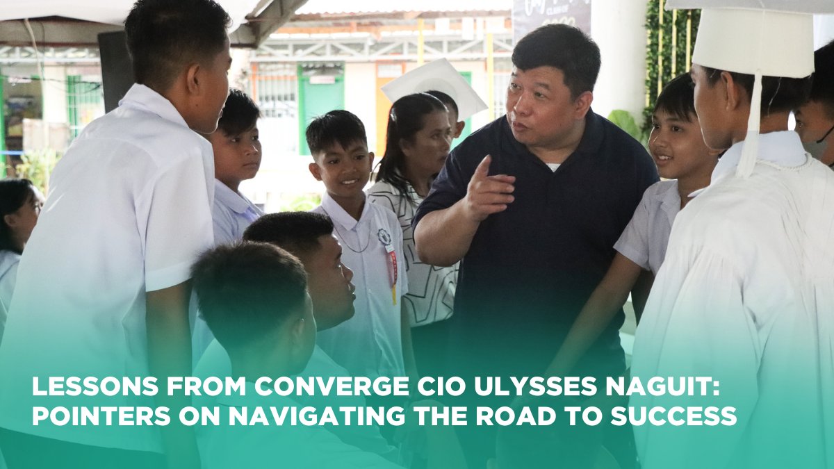 In a world brimming with inspiring success stories, our CIO Ulysses Naguit's journey is surely not one to miss. From a humble young dreamer to becoming a trailblazer in tech, his story perfectly embodies a tale of triumph after adversities: cnvrge.co/lessons-from-c…

#WeAreCNVRG