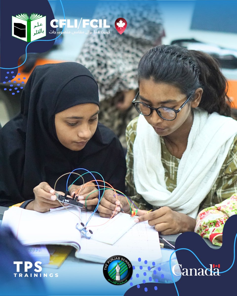 "Dreaming, designing, and building the future, one project at a time! Empowering girls to reach for the stars in STEM!
#MentoringExcellence #EmpowerHerLearning #STEMExplorers #FutureLeaders #STEMSuccess #FutureInnovators #PunjabSchool #FutureMakers <a href="/CanHCPakistan/">Canada in Pakistan</a>