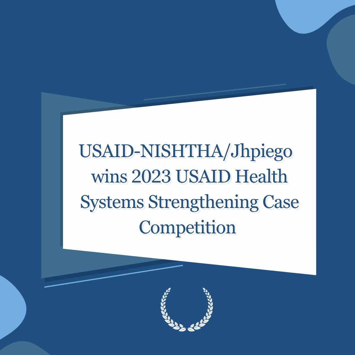 We have come this far! Acknowledgments like these give us more strength to work harder each day for better #healthcare service delivery. ➡️@USAID_NISHTHA wins the prestigious @USAIDGH 2023 Health Systems Strengthening Case Competition. @usaid_india @Anuradh83770718