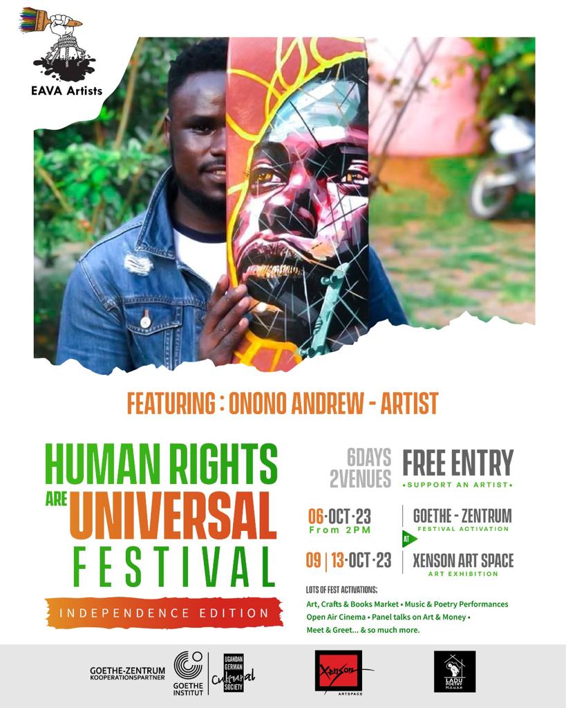 Art 🎨 isn't just a form of expression, it's a catalyst for change ♻️.

Discover the transformative power of creativity today at the '#HumanRightsAreUniversal' Festival. 

🌟Are your eyes ready for @ononoDREW's art pieces?

#ArtForJustice