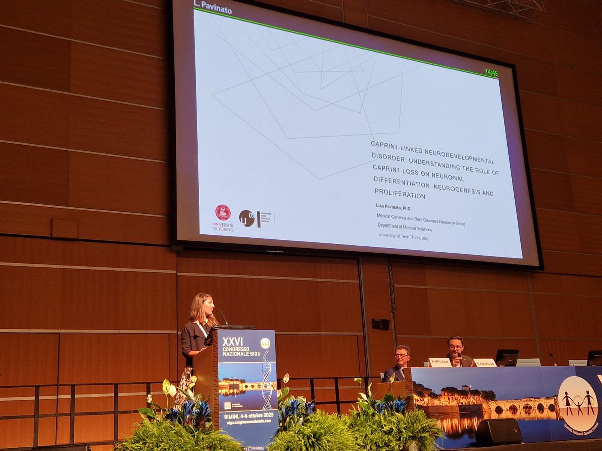 lisapavinato's tweet photo. Grateful for the opportunity of presenting my work on #CAPRIN1 gene and #forebrain #organoids at the conference of the Italian Society of Human Genetics 🧬
@SIGU_97 https://t.co/kSHWFoJ1KT