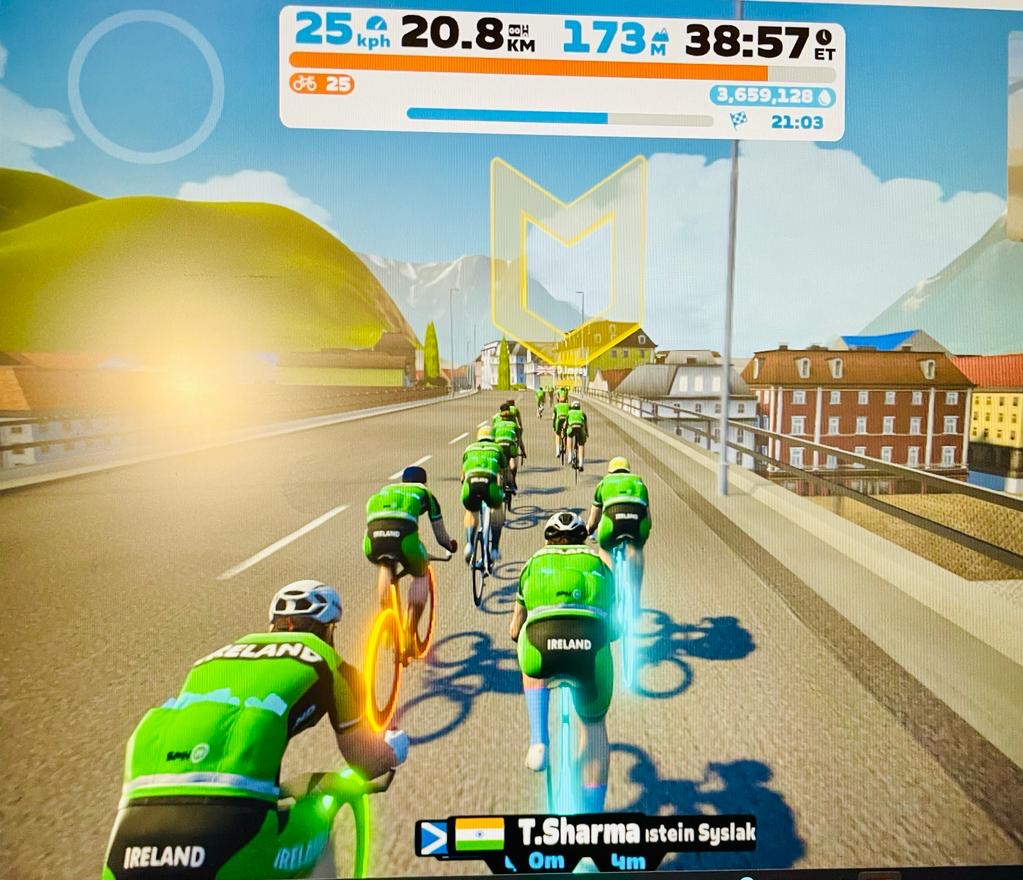 Cycling best sale ireland zwift