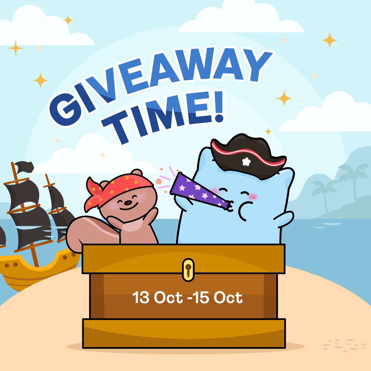 pacer_gg's tweet photo. Who’s ready for another round of giveaway?! 🔔

3 lucky winners will unlock amazing in-app treasures to supercharge their journey in Pacy’s Bingo Adventure! 🌟

To Enter:

1. ❤️ & 🔁 this tweet
2. Reply with your Pacer ID

Not sure about your Pacer ID? No problem!

1. Sign up to Pacer
2. Visit profile settings ⚙️
3. Copy your Pacer ID

Join the adventure now for a chance to win a dream trip to Bali! 🏝️

https://t.co/6ldJ4Upywr