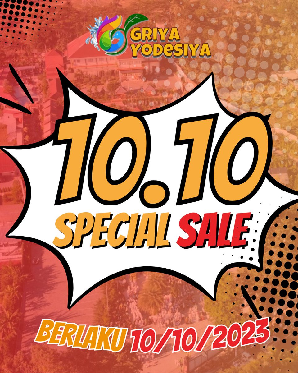 griya_yodesiya's tweet image. Promo 10.10, bukan hanya satu tapi buanyakk.
Ayo masukan ke list agenda liburanmu. Liburan tengah minggu bikin fresh lhoo. Gaskan sobat
#promo1010 #kolamrenang #wisatajateng
