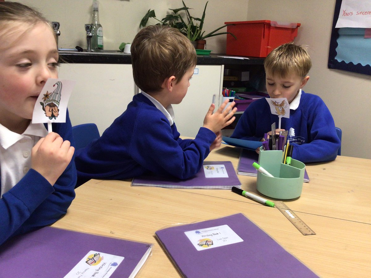 Y2Woodley's tweet photo. Who knew a ruler could become a microphone? We had a fun time interviewing the creatures we disturbed. The gnome was a grumpy, mean and terribly rude little fellow.  ASK ME: what is a comma? https://t.co/R0VjC4Yetp
