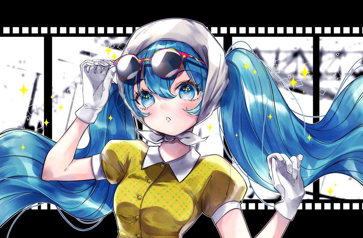 初音ミク「 #初音ミク」|波風ぼんのイラスト