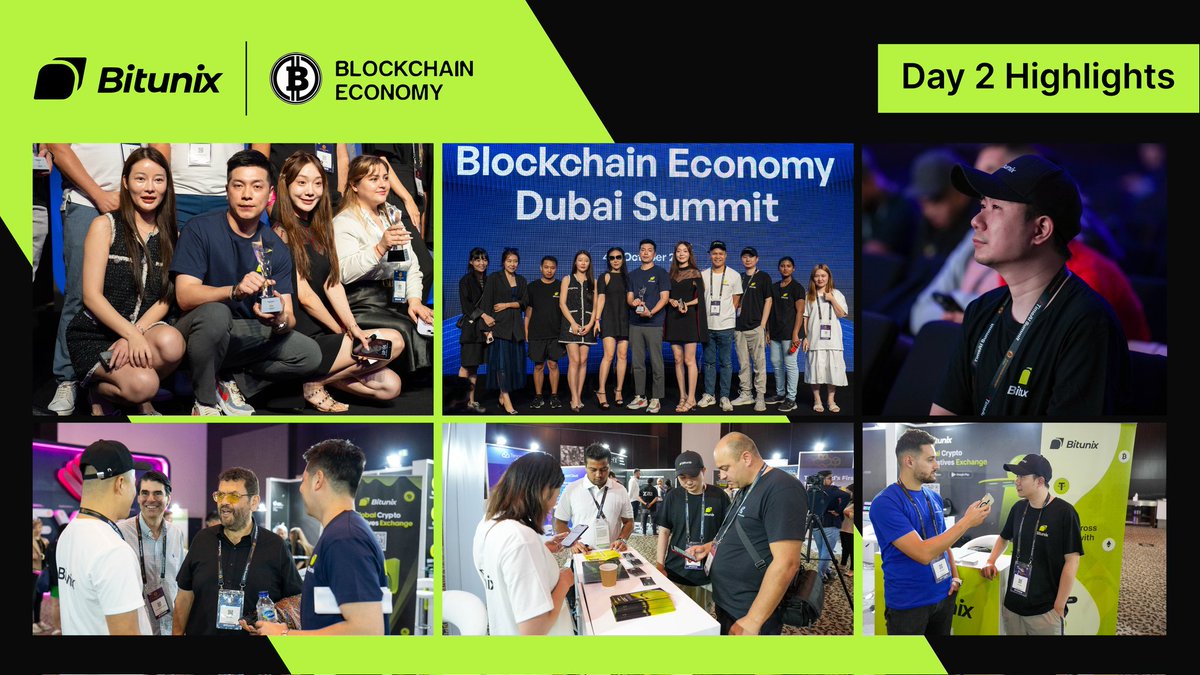 Day 2 at the Blockchain Economy Summit was electric! ⚡️ ➡️ Here are some unforgettable highlights that truly embodied the spirit of Day 2, also featuring an enlightening speech by #Bitunix's Head of Asian Market, Slater, on the importance of a #community! #BESBitunix2023