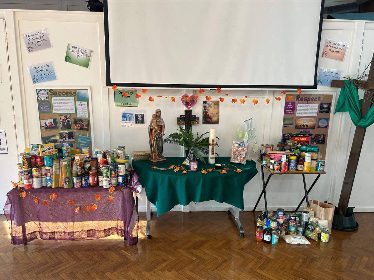 WOW!! We are so overwhelmed and grateful by how generous you you have all been. Thank you so much to everyone who has donated to our Harvest Festival Foodbank!!!