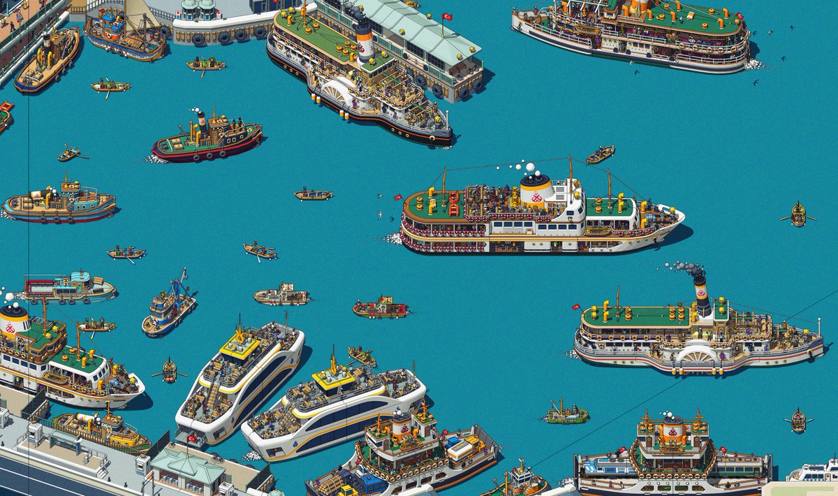 Filomuzu denize indirmeye başlıyoruz.
Paşabahçe, Fenerbahçe, Kalender ve tabii ki yandan çarklılarımız göreve hazır. 🚢⚓️
#Fractalİstanbul #CentroMundi