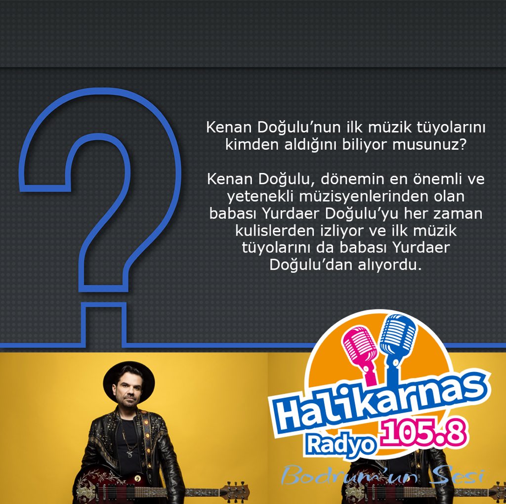 Biliyor muydunuz ❓

#nostalji #biliyormuydunuz #bodrum #halikarnasradyo #radyo #radio #yurdaerdoğulu #kenandoğulu