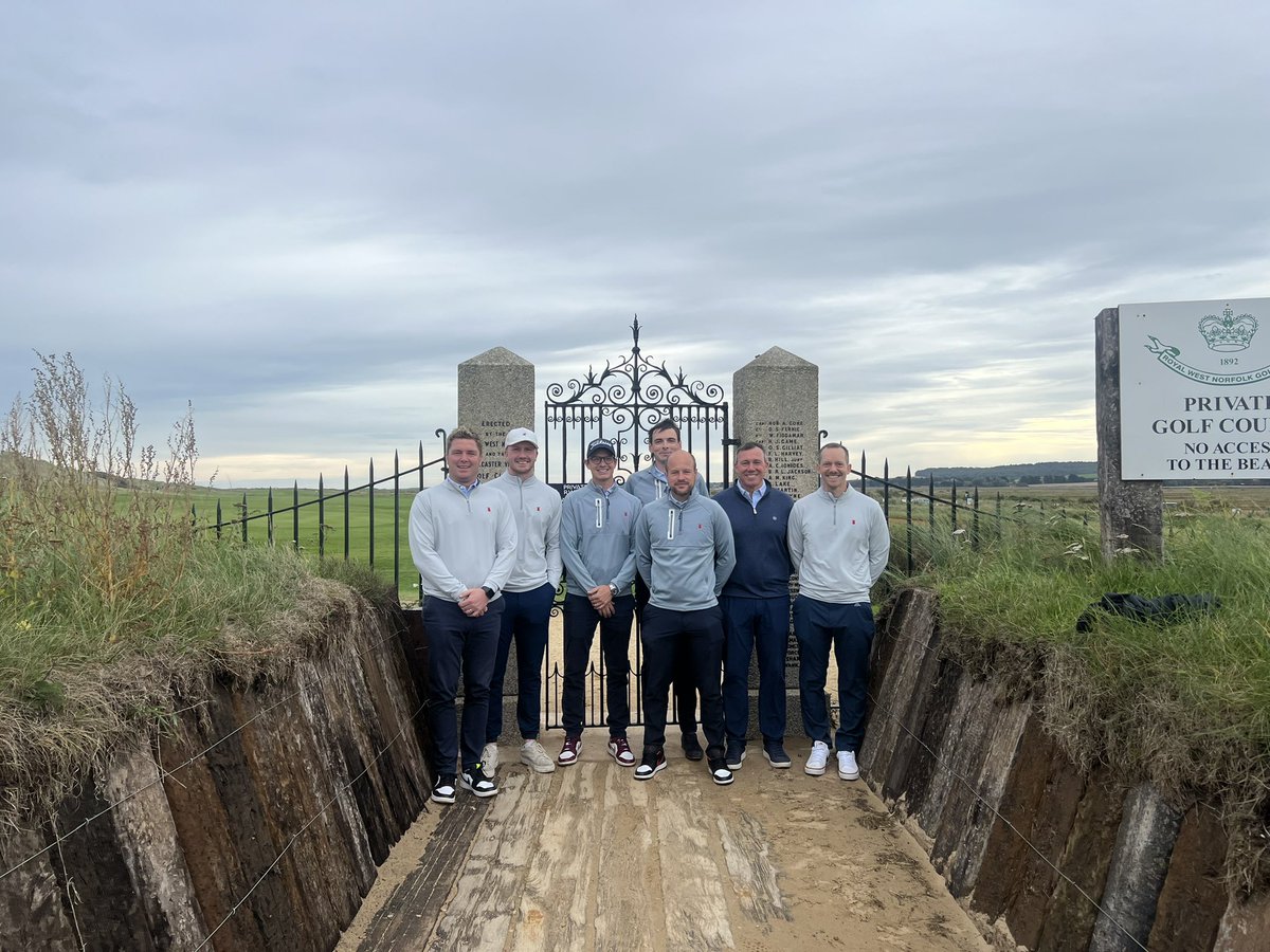 2023 <a href="/GraftonMorrish/">Grafton Morrish</a> underway for us this year. Blustery first day will sort the men from the boys. <a href="/omsociety/">OM Society</a> <a href="/MillfieldGolf/">MillfieldGolf</a> <a href="/MillfieldSenior/">Millfield School</a>