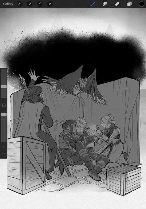 "Well…it was nice while it lasted."
#BG3 #Astarion #GaleDekarios #Shadowheart #DwarfTav 