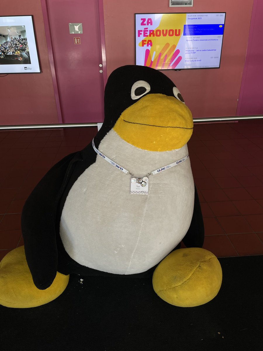 Deploy Tux <a href="/LinuxDaysCZ/">LinuxDays</a>  ✅