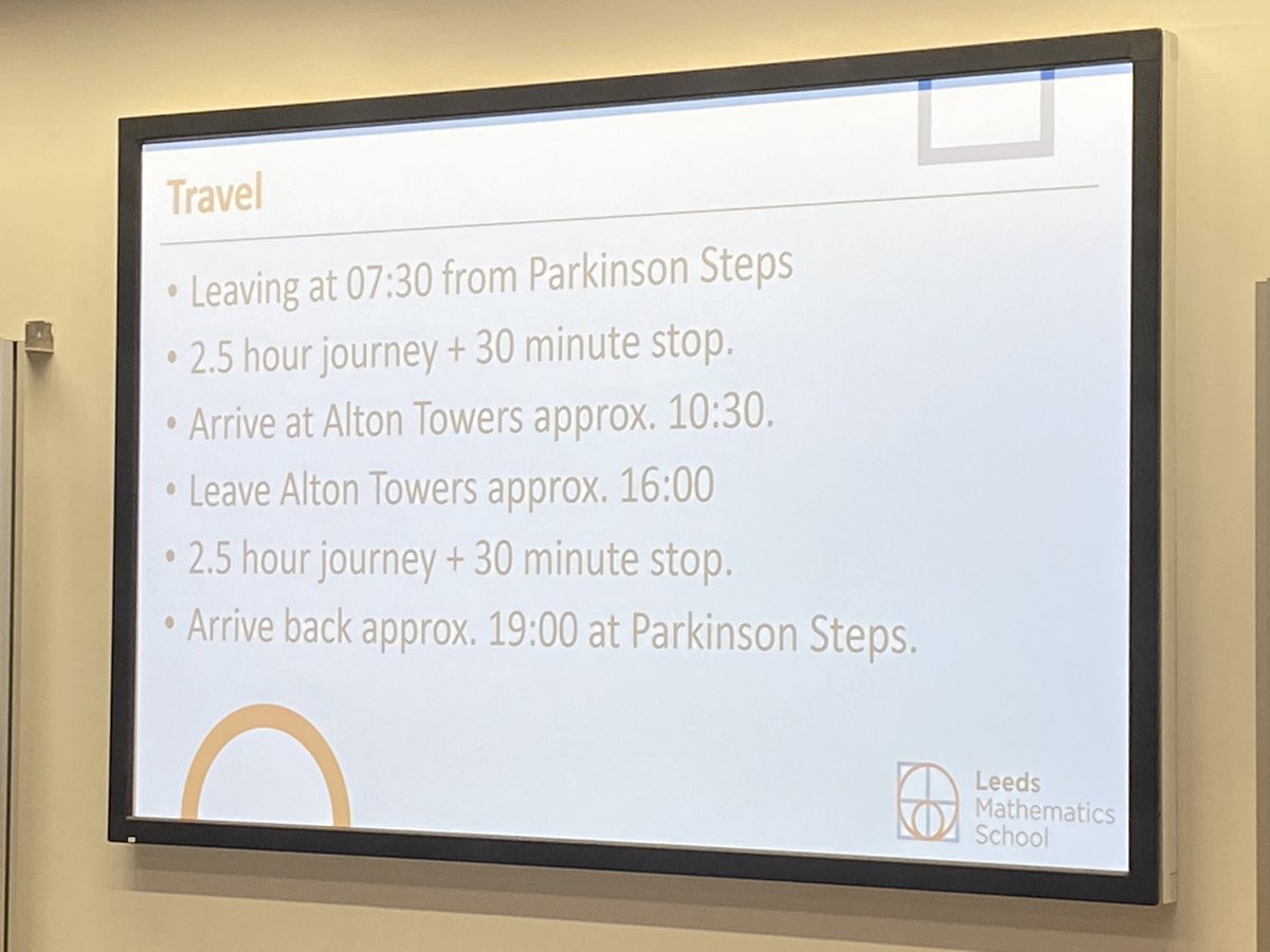 Best assembly ever? 💙 trips? 🧡 LMaS! @kingsmathschool @ExeterMathsSc @LivMathsSchool @CamMathsSchool @LUSoM_ @ICLMathsSchool @SurreyMathsSch @Advanced_Maths @Mathematical_A @ATMMathematics