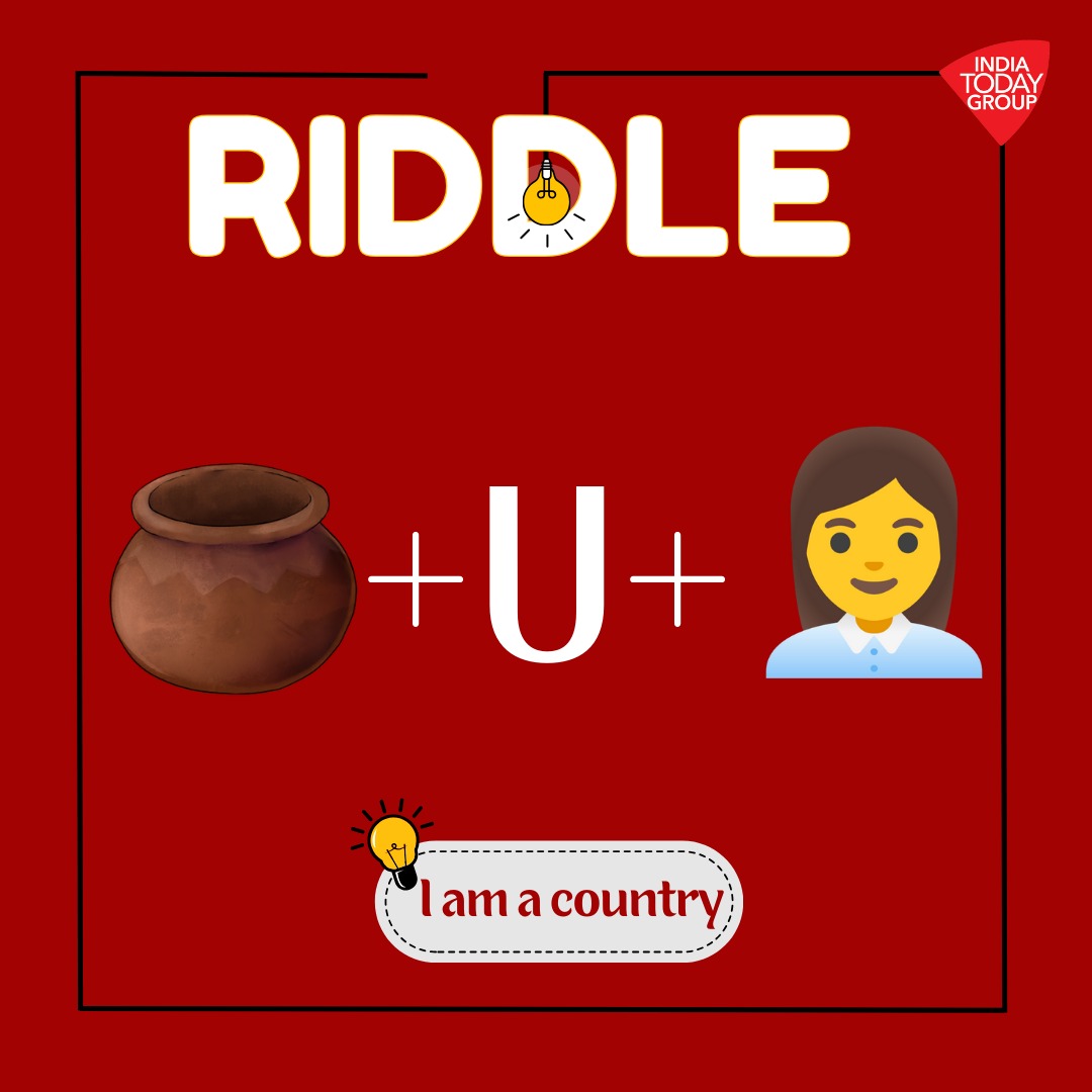 IndiaToday's tweet photo. Can you guess the name of this country?
Get back at 8 tonight, to know the right answer.
#TeaseYourBrain #ITYourspace #IYKYK #RiddleIT #YourSpace https://t.co/n2SxYmmiFz