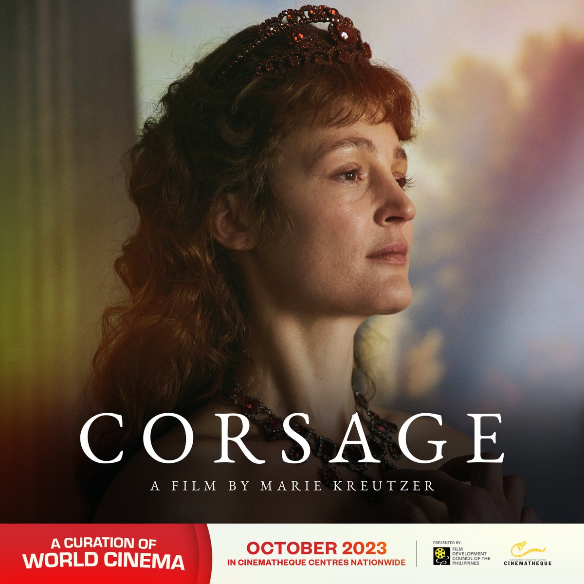 fdcpofficial's tweet photo. COMING SOON IN CINEMATHEQUE CENTRES NATIONWIDE. If you missed the screenings of “Aftersun,” “Close,” “Corsage,” and “Return to Seoul," this one’s for you!

Catch the FDCP's curation of internationally acclaimed titles in all Cinematheque Centres this October! #FDCP https://t.co/p6uxhFha2P