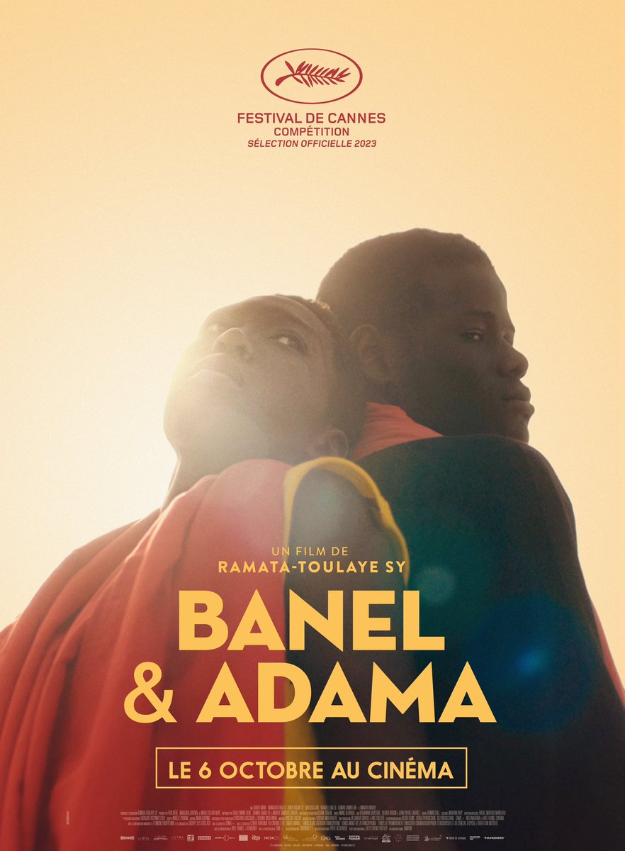 Lutter à tout prix pour sauver leur amour.
Le 6 octobre, rendez-vous au cinéma avec Banel & Adama, un conte d'amour absolu.
Un film de Ramata-Toulaye Sy, avec Khady Mane et Mamadou Diallo. 
#BanelAdama #Festivaldecannes #RamatatoulayeSy