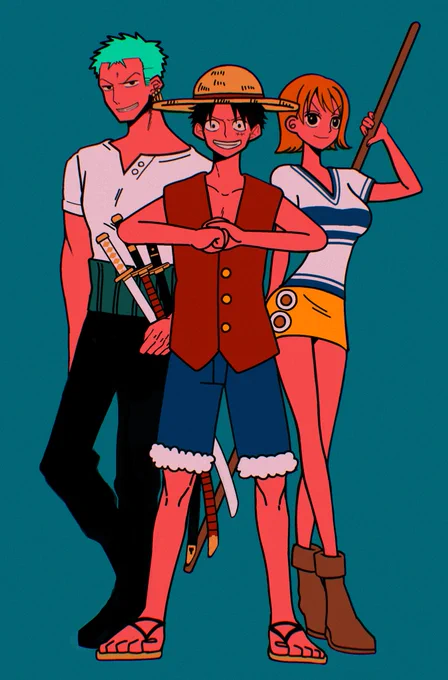 #ONEPIECE #ワンピース起爆剤トリオ 