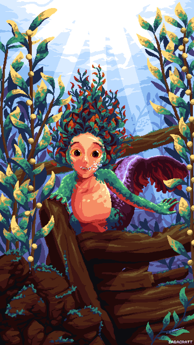 zabacraft's tweet image. Appreciate the tag! Honored to be in a post together with the fabled Shitake Samurai! haha

Passing the train to @SalvaPixel @zanuffart27 @CakeooA  and @CarinhaBabaca to continue if they wish!

Check them out, they do some great #pixelart!