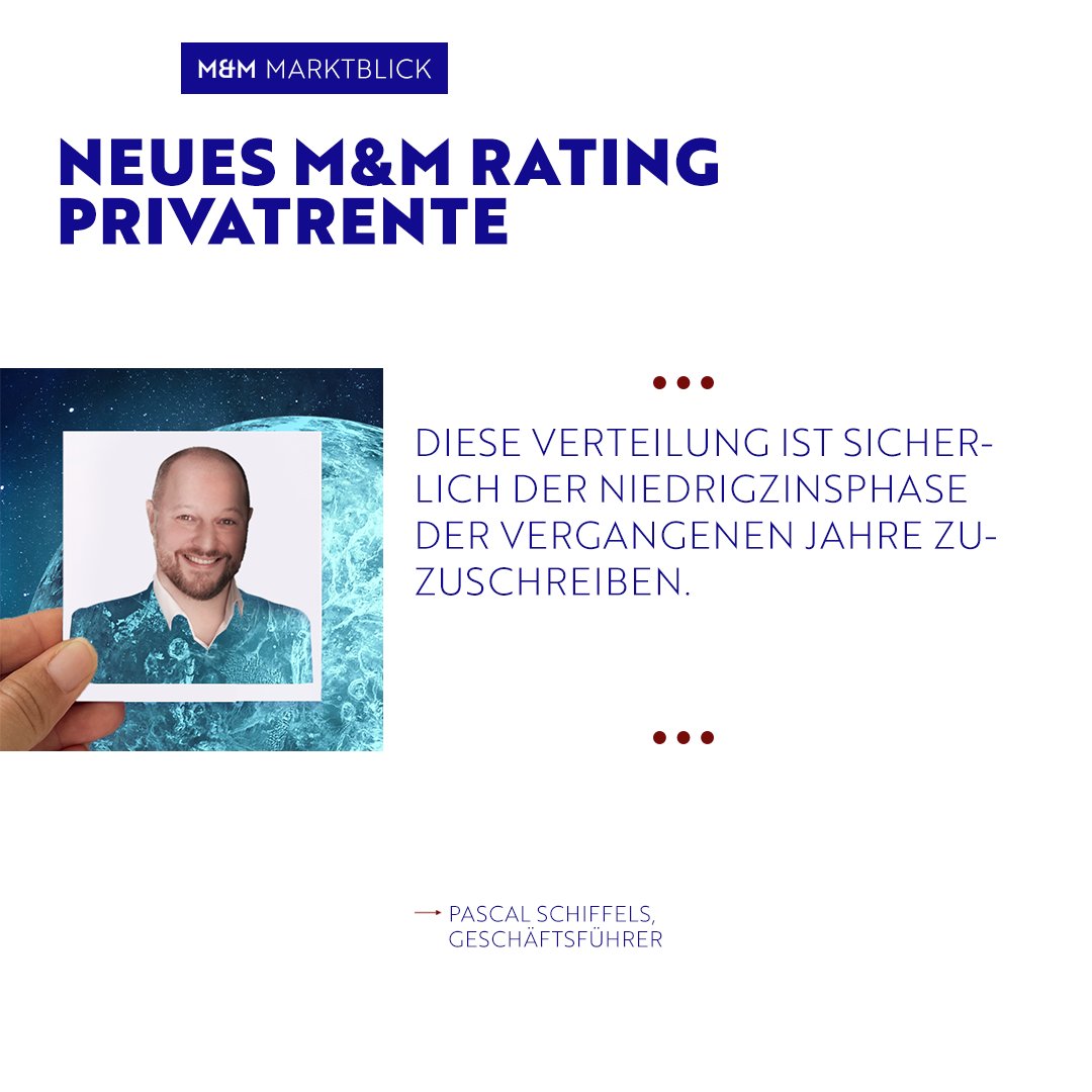 Für das neue M&amp;M Rating Privatrente haben unsere Analysten die Bedingungen von über 300 Rententarifen auf Her und Nieren untersucht. Die gesamte Verteilung inklusive aller Sterne-Bewertungen findet Ihr auf unserer Website: eu1.hubs.ly/H05CzXY0

#Versicherungen #Privatrente