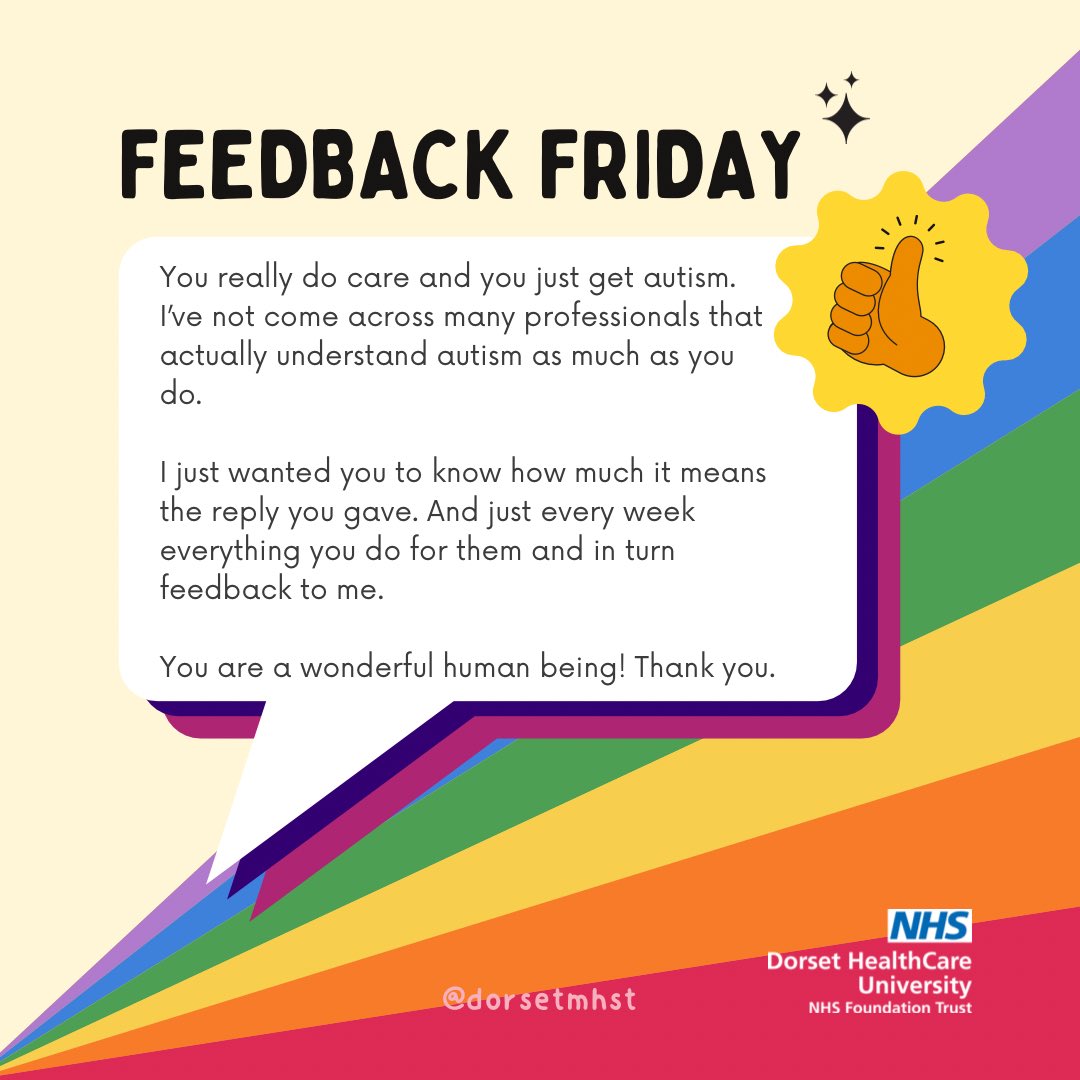 #FeedbackFriday from parents/carers, children and young people 🌈✨⁠ ⁠ The voice and opinions of everyone we work with is really important to our service. Feedback allows us to celebrate the successes and hard work but also allows us to continue to develop and improve.