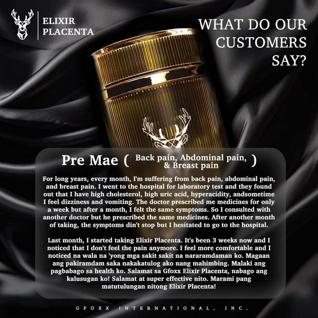 Elixir_Placenta's tweet image. Real People!! Real Result!!
Start taking your Elixir Placenta and enjoy the amazing benefit of this product.
Learn more:
 elixirplacenta.info/frineledesma

#stemcell #elixirplacenta #health