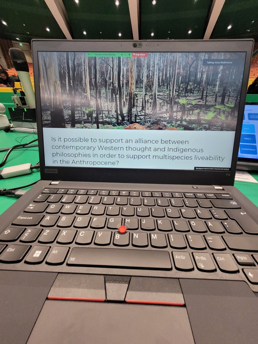 arcticants's tweet photo. The final keynote of the (Un)Common Worlds is by Karen Malone (Swinburne University of Technology): "Multispecies Liveability: Indigenous Ecological Knowledge Sharing in Precarious Times". What a great and important end of the week! Thank you, everyone, for participation #ucw3 https://t.co/wWulpvaSFH