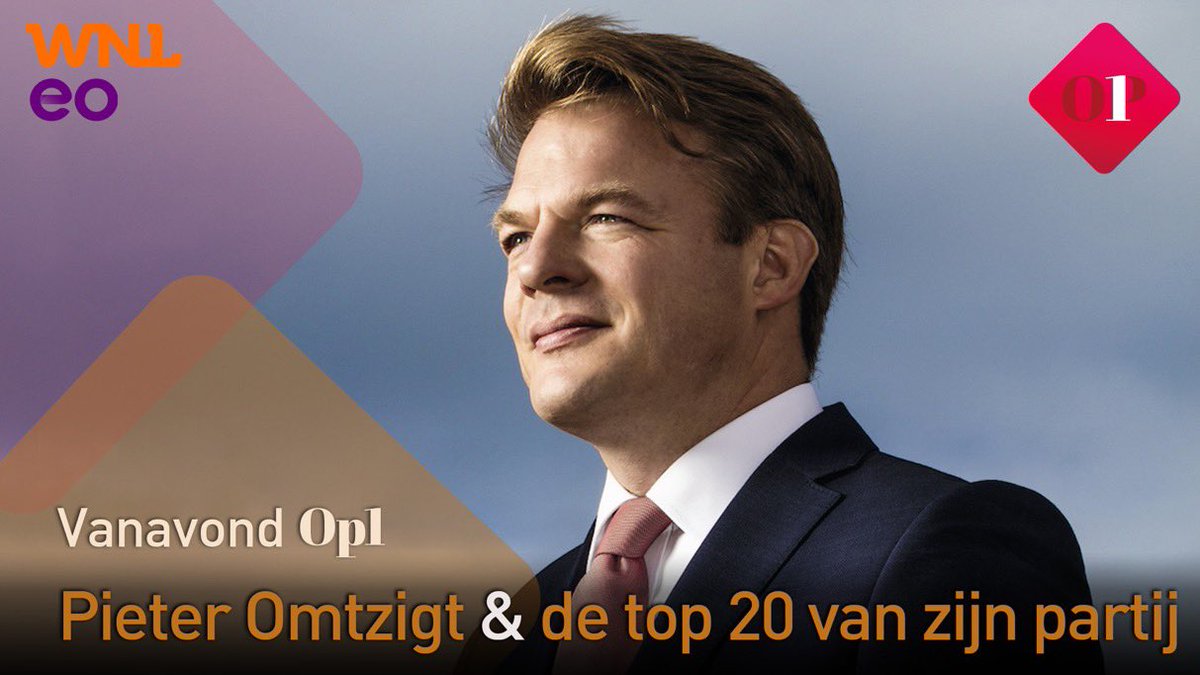 PieterOmtzigt's tweet photo. Vanavond zijn we met bijna de hele top-20 van @NwSocContract bij @op1npo om onszelf voor te stellen https://t.co/e5DcHQ5Da8
