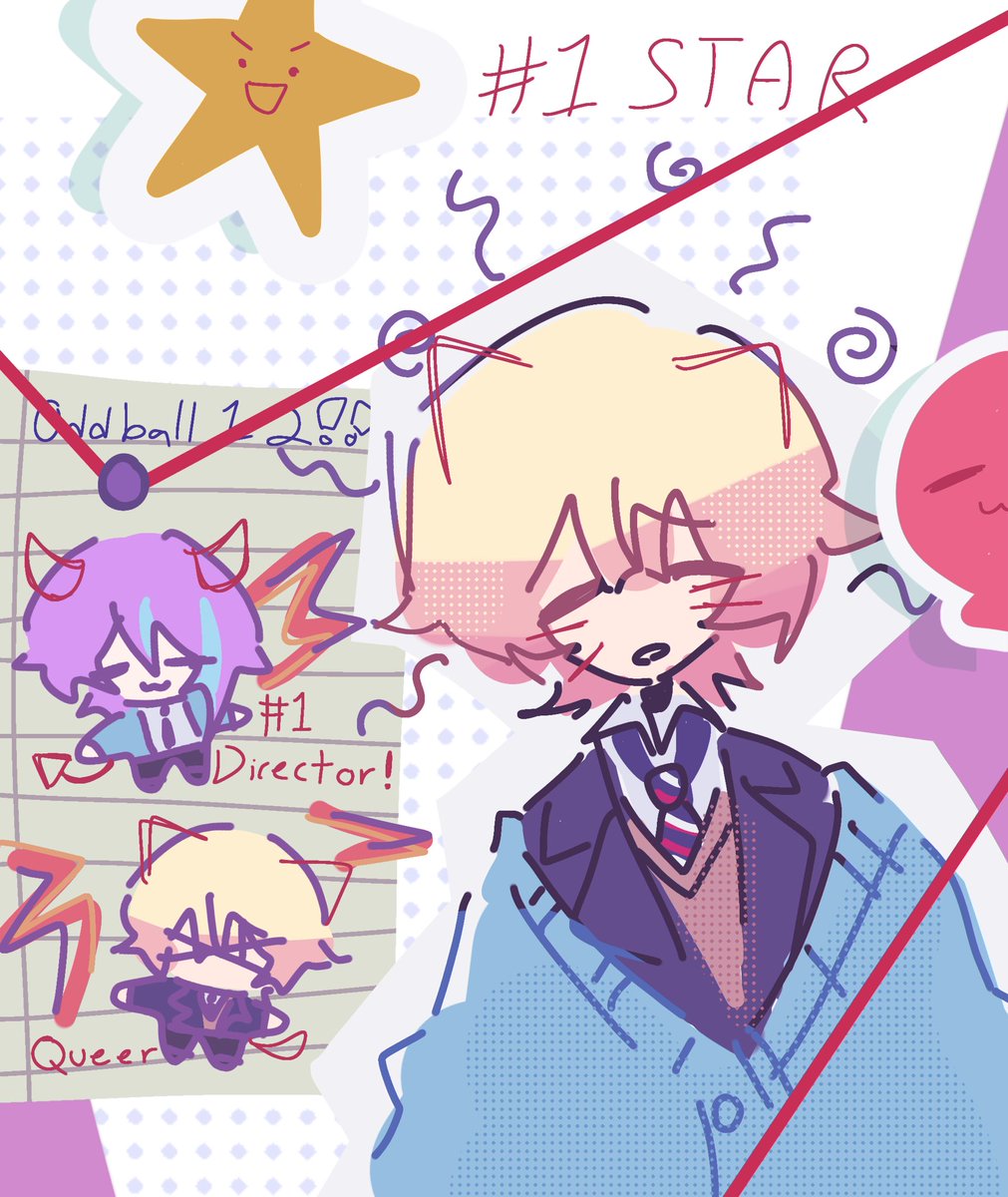 aunnoki's tweet photo. dumb little school doodle #pjsk_FA #prsk_FA https://t.co/CyXREovhEs