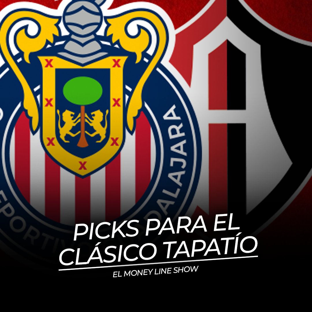 nacionfutvox's tweet photo. Picks para el Clásico Tapatío
Chivas y Atlas se miden en la Jornada 11 de la LigaMX y @alexblanco23 junto a @LuisSilvaGG te traen los picks para meterle una lana.
Además Parlay +246 en la Premier League y apuestas para la NFL.
Escúchalas en el podcast #ElMoneyLineShow
