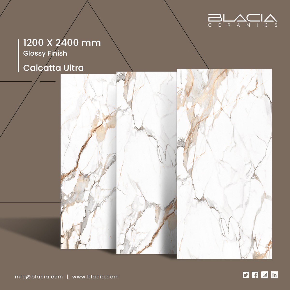 BlaciaExports's tweet photo. Unleashing the shades of elegance
Calcatta Ultra
1200x2400 MM
Glossy
#blacia #exports #MiamiConstruction #MiamiFlorida #Florida #Doral #Kendall #RealState #luxury #RealStateMiami #flooring #Home #House #porcelain #floortiles #TileWholesaler #tiles #renovation #miami #Florida https://t.co/or0ZP7cTsC