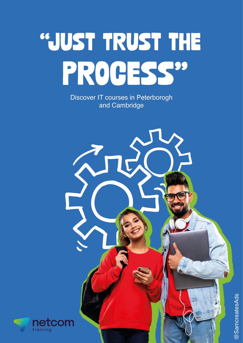 New brief :) <a href="/OneMinuteBriefs/">One Minute Briefs ⏱️</a> Create posters to promote <a href="/Netcom_Training/">Netcom Training</a>’s Cyber &amp; IT courses in Peterborough + Cambridge to generate interest among potential students #1MinuteWithNetcom