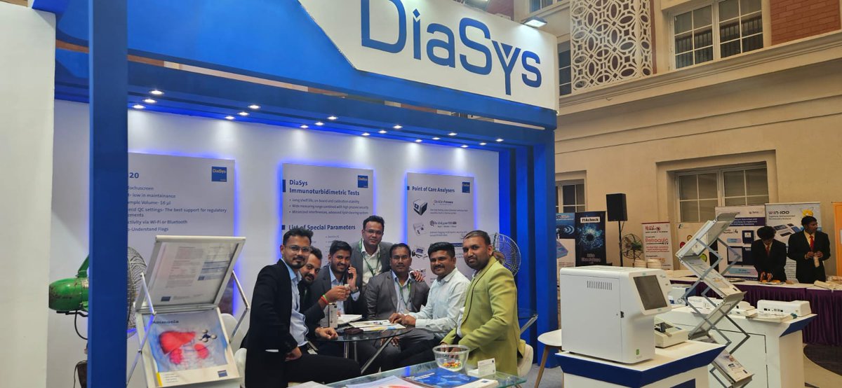 DiasysI's tweet photo. An exciting Day 1 for DiaSys India at MAPCON-2023, Pune. The exhibition featured exceptional scientific sessions led by renowned faculty and talented medical students.
See you at our booth on day 2!
#DiasysIndia #DiasysGmbH #MAPCON #Pathologist #disease #annualconference https://t.co/PiapBuLc4H