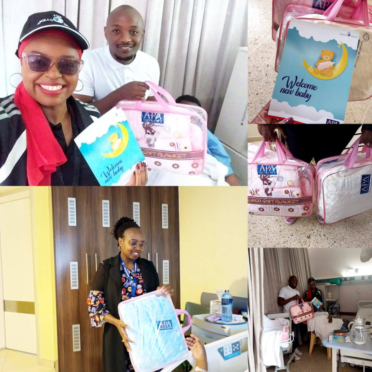 We close this week by  spreading Happiness to our clients and their adorable bundles of joy born this customer service week! 🍼💙

 #DrivingCXAgility 
#InsuringHappiness #CSWeek2023 #GiftsOfJoy