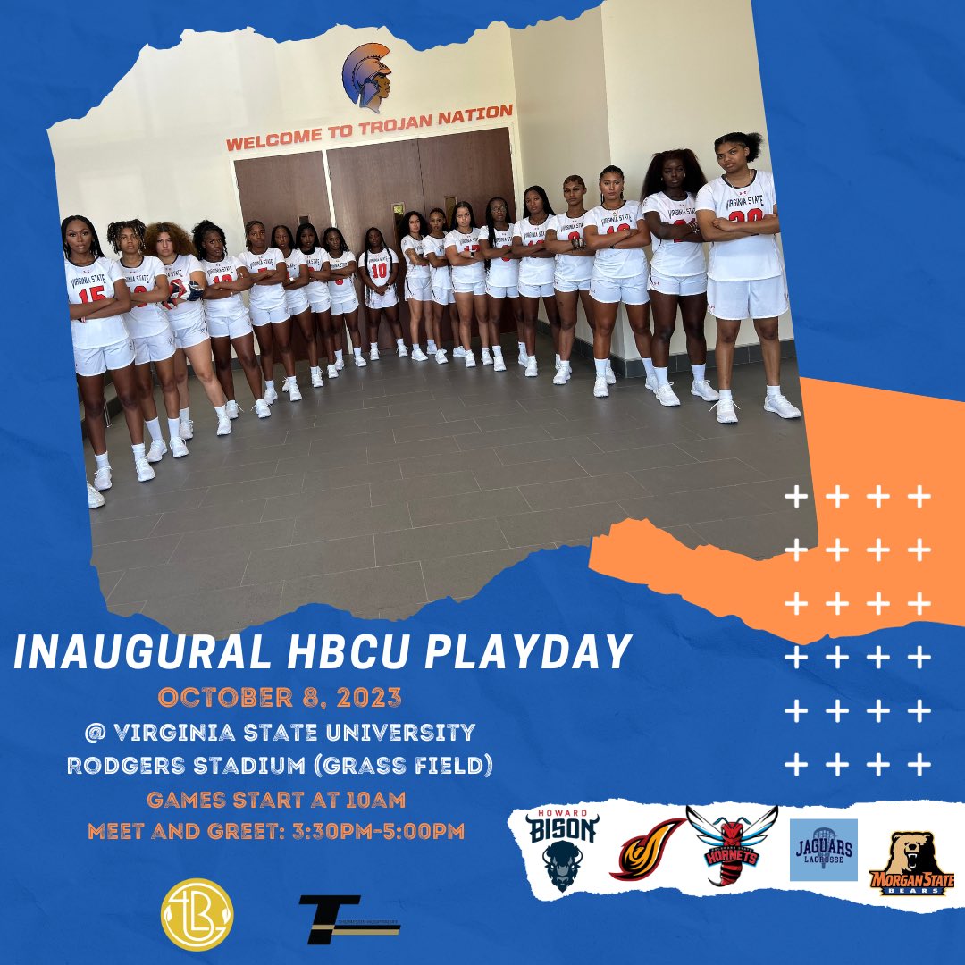VSU Athletics (@vsusports) on Twitter photo This Sunday, Women's Lacrosse is hosting a first of its kind HBCU Playday. The games will be played on the grass fields behind the football stadium. The games start at 10:00 AM and make sure you stay afterwards for a Meet & Greet from 3:30-5 PM <a href="/VSUwomenslax/">Virginia State University Women's Lacrosse</a> This Sunday, Women's Lacrosse is hosting a first of its kind HBCU Playday. The games will be played on the grass fields behind the football stadium. The games start at 10:00 AM and make sure you stay afterwards for a Meet & Greet from 3:30-5 PM <a href="/VSUwomenslax/">Virginia State University Women's Lacrosse</a>