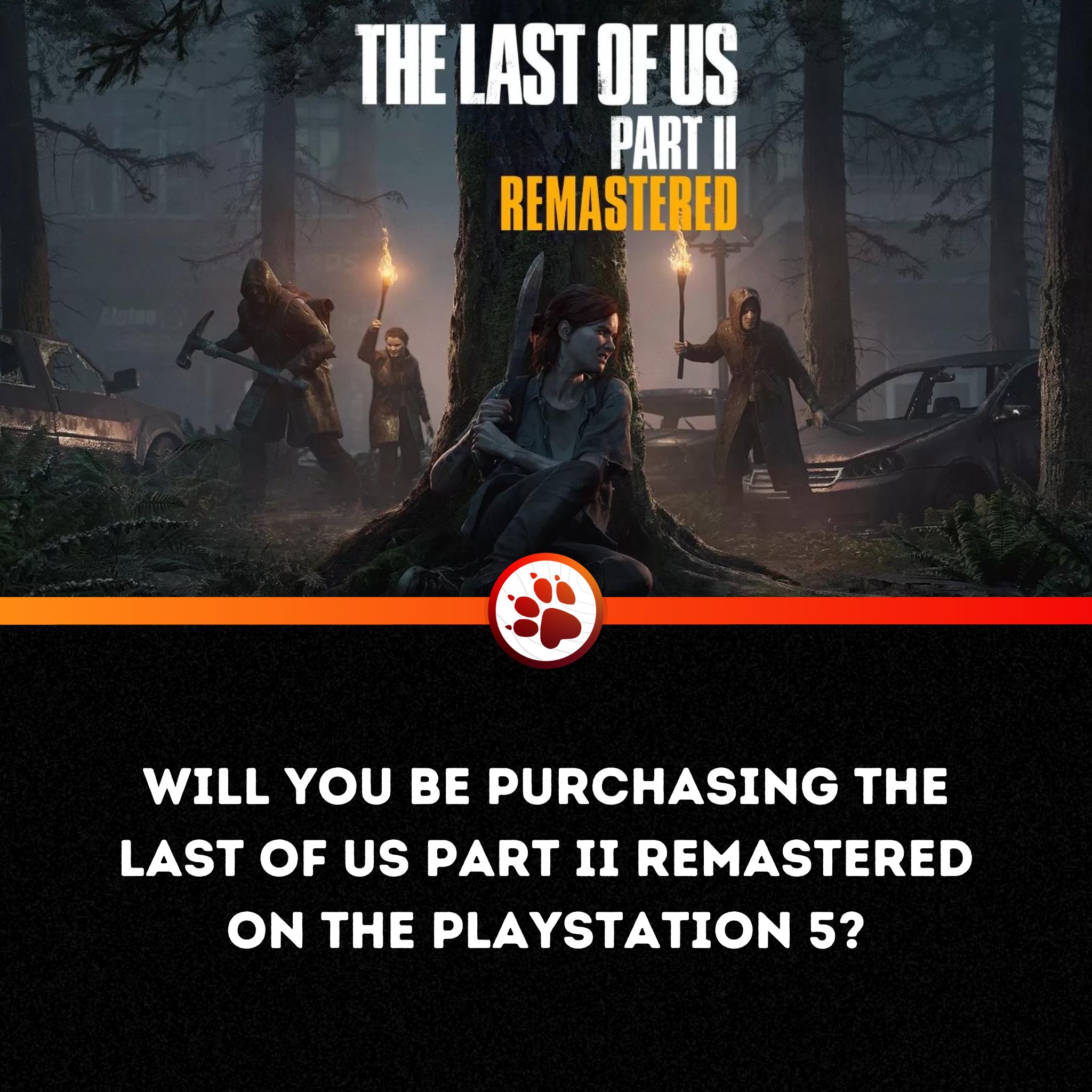 TheLastofUsPartII Remastered appears to be Naughty Dog's next game