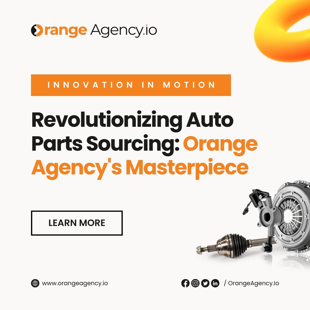 Revolutionizing Auto Parts Sourcing: Orange Agency's Masterpiece

Innovation In Motion! tinyurl.com/2ckv4f4j

#OrangeAgency #InnovationInMotion #AutoDesign #EngineeringExcellence #DrivingInStyle #FutureOfDriving #OnlineEngagement #Niger #ElonMusk #Titanic #TheEqualizer3