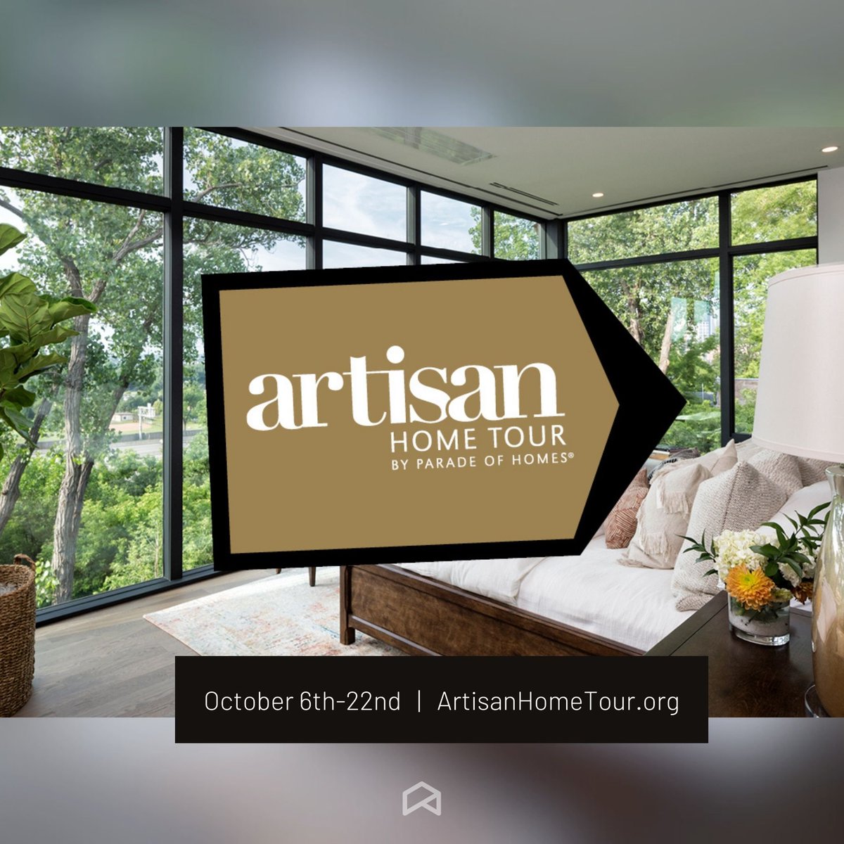 Artisan Home Tour is from October 6th–22nd! View homes that combine artistic vision with master craftsmanship.  

Tour all the homes: $25–35
Tour a single home: $5

More info: artisanhometour.org/tickets/

#artisanhometour #stillwatermn #minnetonkamn #paradeofhomes
#northoaksmn