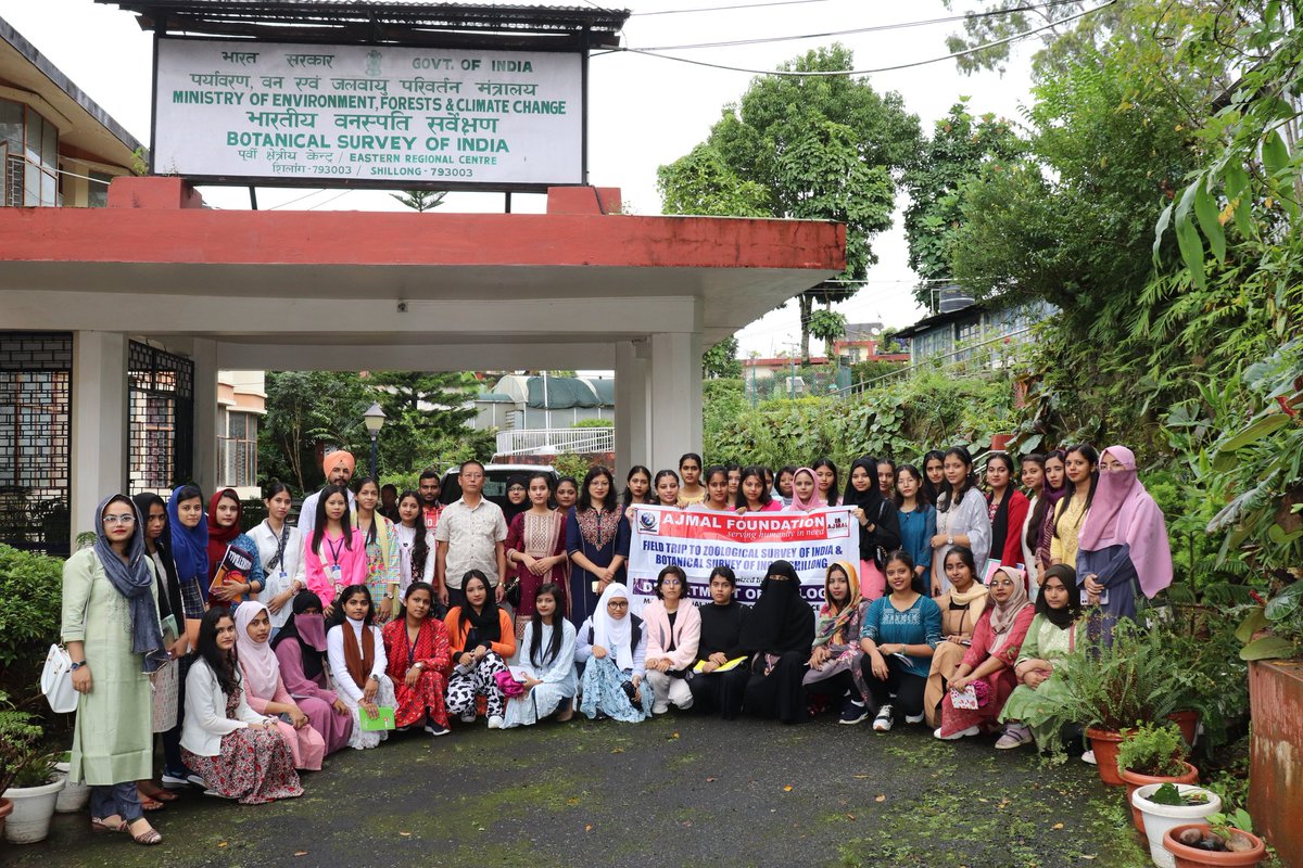 bsi_moefcc's tweet image. On October 5, 2023, 44 B.Sc. 4th and 5th Semester students from the Department of Botany and Zoology at Maryam Ajmal Women&apos;s College of Science and Technology in Hojai, Assam, visited our #EasternRegionalCentre Shillong as part of an educational visit. 1/2